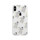 短冊ナイトSHOPの8㎝ボーヤ（ループ・カラー） Soft Clear Smartphone Case