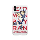 Bunny Robber GRPCのWEIDEMAN BOY BRAND Soft Clear Smartphone Case