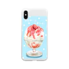 Ａｔｅｌｉｅｒ　Ｈｅｕｒｅｕｘのかき氷　✨ひんや～りしましょ✨ Soft Clear Smartphone Case