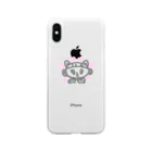 ニコニコ❤︎お肉の猫娘ちゃん Soft Clear Smartphone Case