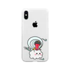 坂本屋のふうじん Soft Clear Smartphone Case