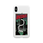 THE ANISAKIS MONSTERのANISAKIS MONSTER / red Soft Clear Smartphone Case