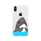 FPFのサメちゃん Soft Clear Smartphone Case