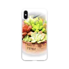 yurarhythmのSucculent plant*多肉植物 Soft Clear Smartphone Case