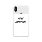 MORE HAPPY DAYのMORE HAPPY DAY Soft Clear Smartphone Case
