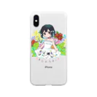 くうせいのばくとおはな-カラフル Soft Clear Smartphone Case