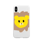 かぎしっぽのライオンくん Soft Clear Smartphone Case