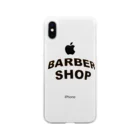barbershopのBARBER SHOP Soft Clear Smartphone Case