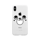 。。。cream*cafe。。。ののほほんクマくん Soft Clear Smartphone Case