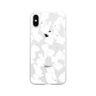 he bi ku chiのもくもくうさちゃん Soft Clear Smartphone Case