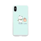 kou.roの旅パンダ Soft Clear Smartphone Case
