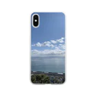 mimichi_53の海のスマホケース Soft Clear Smartphone Case