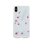 いづみん　と　でざいんのNAKED FISH Soft Clear Smartphone Case