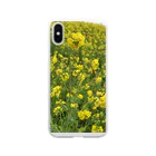 ken_nogiの菜の花 Soft Clear Smartphone Case