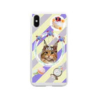 Shinoのねこねこ Soft Clear Smartphone Case