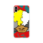 koooheiiのafro boy Soft Clear Smartphone Case