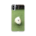 Pomeraniansのびしょぬれラニアン Soft Clear Smartphone Case