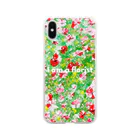 せきね まりのの私はお花屋さんです🌺 Soft Clear Smartphone Case