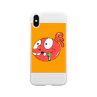 めろんぱんのよだれモンスター Soft Clear Smartphone Case