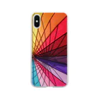 w_yutaka_wのColorful Umbrella Soft Clear Smartphone Case