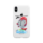 MIECHAN8787'S GALLERYのふんどし君❣️～波のりにゃんこ～ Soft Clear Smartphone Case