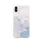 猫と睡眠薬の双子 Soft Clear Smartphone Case