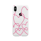 ☆ららくらら☆のHeart Soft Clear Smartphone Case