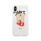 popokoroのstart road Soft Clear Smartphone Case