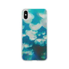 shin_kin_kan_xxxのクラゲ Soft Clear Smartphone Case