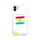 営業マン・サトー@真のポジティブシンキングの🌈SALES IS MAGIC🌈 Soft Clear Smartphone Case