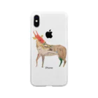 Basil the goatの生物多様性スマホケース① Soft Clear Smartphone Case