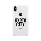 jimotyの京都　KYOTO　キョウトシティ Soft Clear Smartphone Case