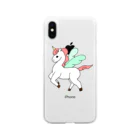 星華 -SEIKAcreate-のペガサスちゃん Soft Clear Smartphone Case