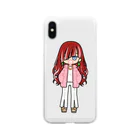 R-tanj-tanの可愛い女の子🎀♀コギャルちゃん Soft Clear Smartphone Case