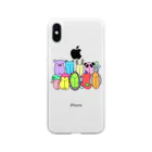 こまものや　伊達巻のおもながfam(カラー) Soft Clear Smartphone Case