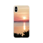美ら島（beautiful island）パラダイス（Paradise）の夕焼け２ Soft Clear Smartphone Case