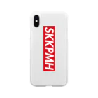 漢塾ONLINE SHOPのSKKPMHスマホケース Soft Clear Smartphone Case