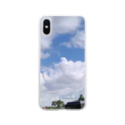 mimieden (みみえでん)の青空と雲たち Soft Clear Smartphone Case