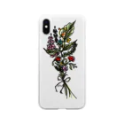 Kobanaの花束 Soft Clear Smartphone Case