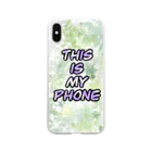 wagyuchanのThis is my phone. Soft Clear Smartphone Case