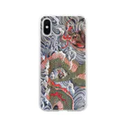 NekoBikeの龍 Soft Clear Smartphone Case