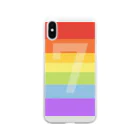 akitamax7のlucky rainbow！ ソフトクリアスマホケース