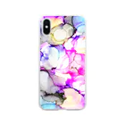 始季彩＠suzuriの胡蝶の夢 Soft Clear Smartphone Case