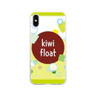 hr. grassのkiwi float Soft Clear Smartphone Case