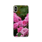 花染めの箱庭の薔薇 Soft Clear Smartphone Case