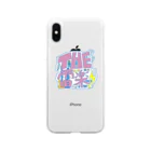 Laws_zzzの雷落としにきたぜ Soft Clear Smartphone Case