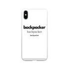 PREGHIREA.のbackpacker Soft Clear Smartphone Case