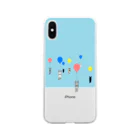 SU-KUのベタですみません。風船 Soft Clear Smartphone Case