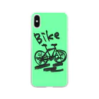 ばんやスマホケースの自転車 Soft Clear Smartphone Case