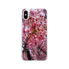 りりりの桜 Soft Clear Smartphone Case